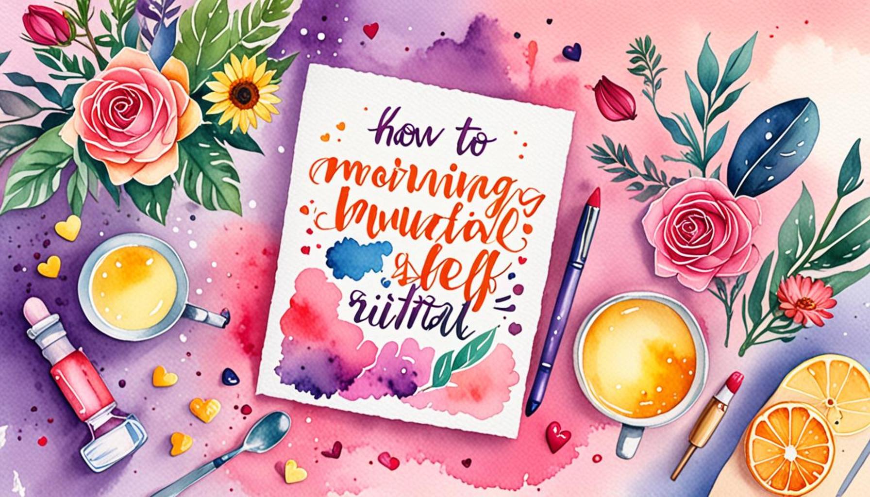 How to Create a Morning Self-Love Ritual with Positive Affirmations